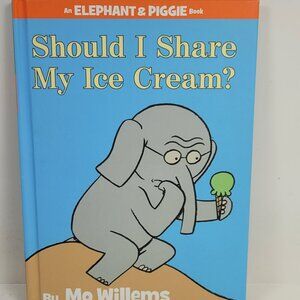 hould I Share My Ice Cream?-An Elephant and Piggie Book Hardcover